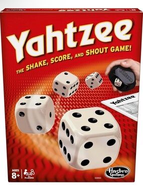 Hasbro Gaming Yahtzee Classic Dice Game Family Fun for Kids and Adults Ages 8+